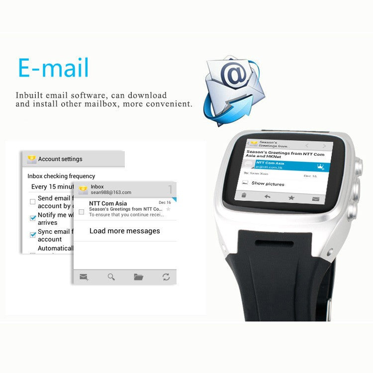 Dual core smart mobile phone watch