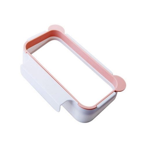 Hanging kitchen cabinet garbage bags - pink