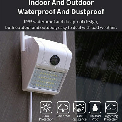 Wall lamp 1080p hd wifi camera