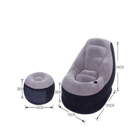 Inflatable sofa bed air sofa chair