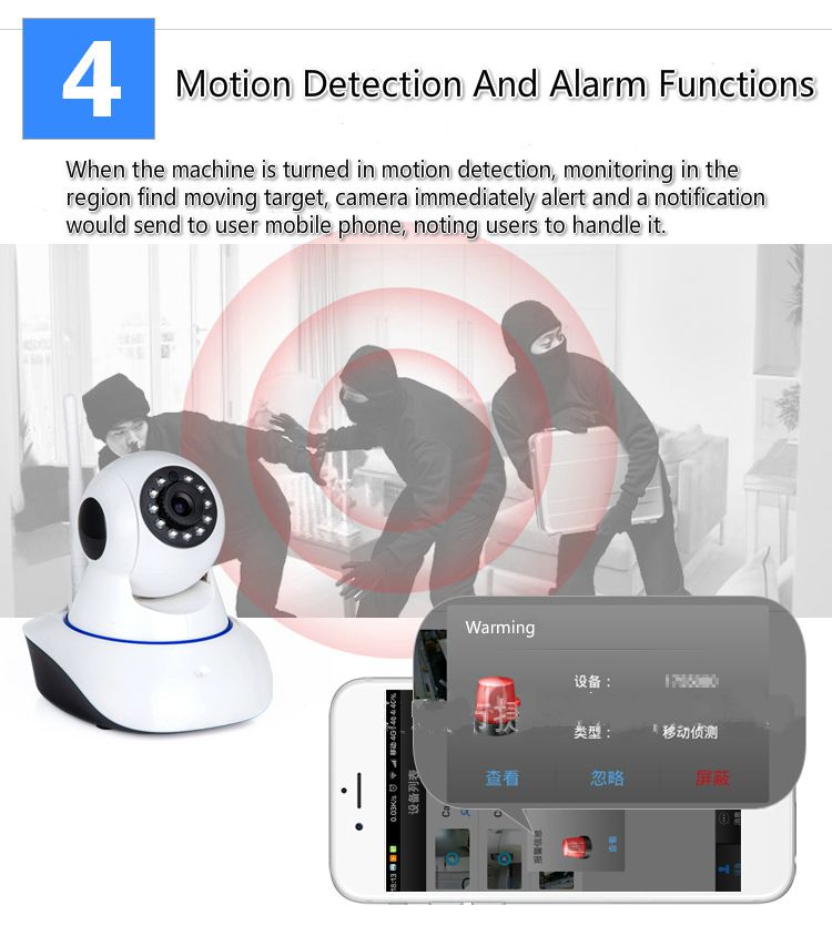 Wifi ip cctv wireless camera