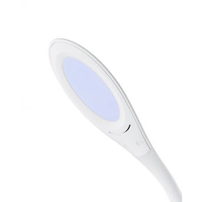 Led table lamp with multi-grade dimming + bluetooth speakers