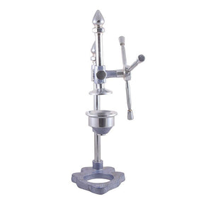 Manual orange juicer silver