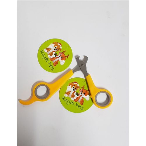 Pets nail scissor - yellow