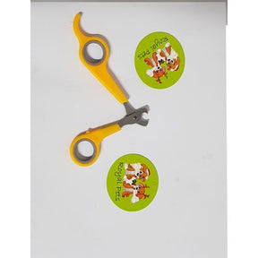 Pets nail scissor - yellow