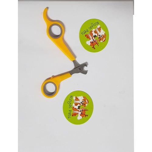 Pets nail scissor - yellow