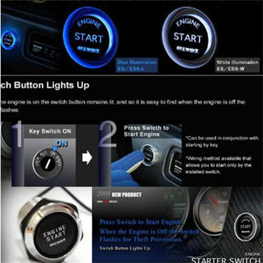 Push button engine start fit for all vehicles