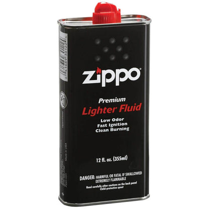 Zippo lighter fluid black
