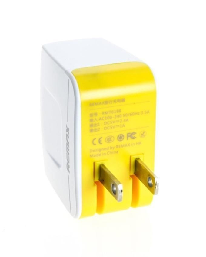 Remax fast charger 3.4ampere - white