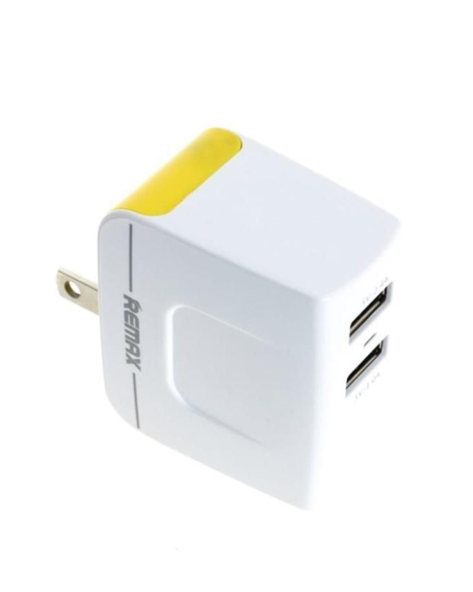 Remax fast charger 3.4ampere - white