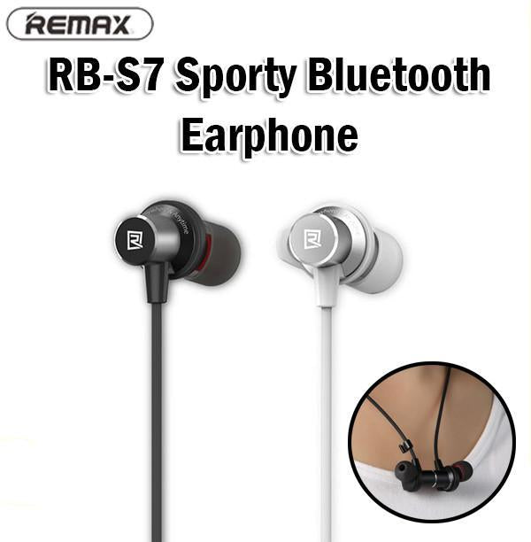 Remax rb-s7 magnetic neckband sports bluetooth earphones