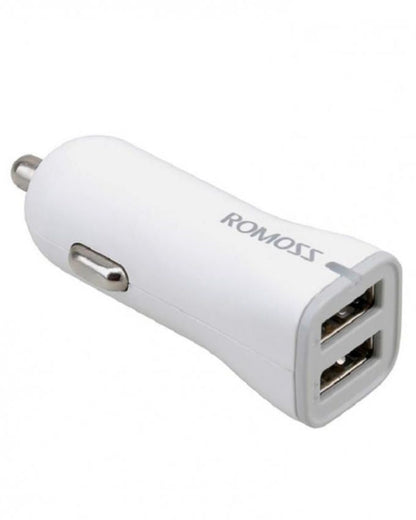Romoss car charger dual usb output
