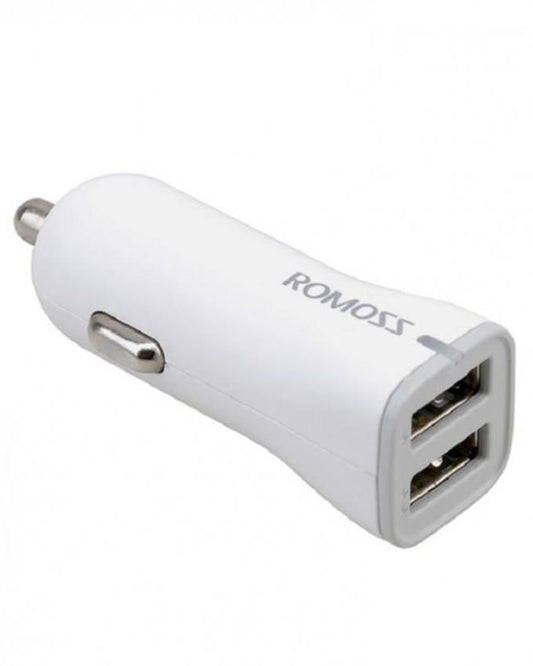 Romoss car charger dual usb output