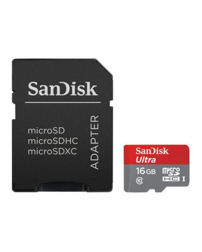Sandisk ultra microsdhc 16gb card
