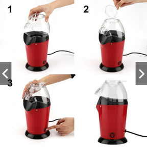 Oil free home made popcorn maker