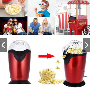 Oil free home made popcorn maker