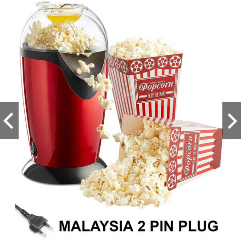 Oil free home made popcorn maker