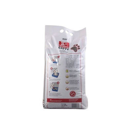 Smart catty clumping cat litter - 7.5 kg-white