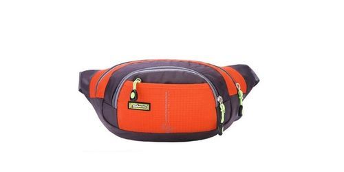 Sports waist bag for travel - red