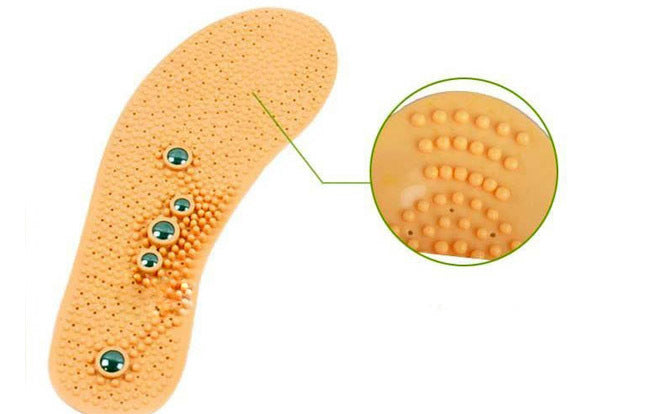 Massage insoles shoe clean health foot magnetic therapy