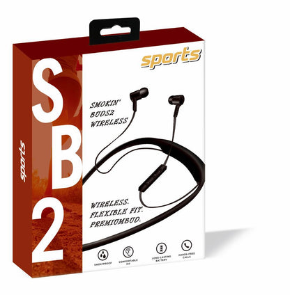 Bluetooth handsfree neck band sports earphone uflex v28