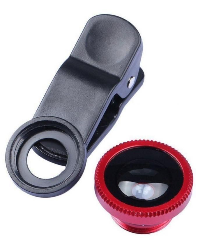 Universal clip lens 3 in 1