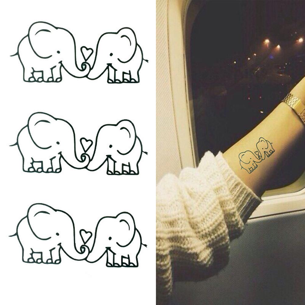 Cute cartoon tattoo removable waterproof temporary tattoos