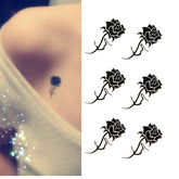 Tattoo flower waterproof temporary tattoos
