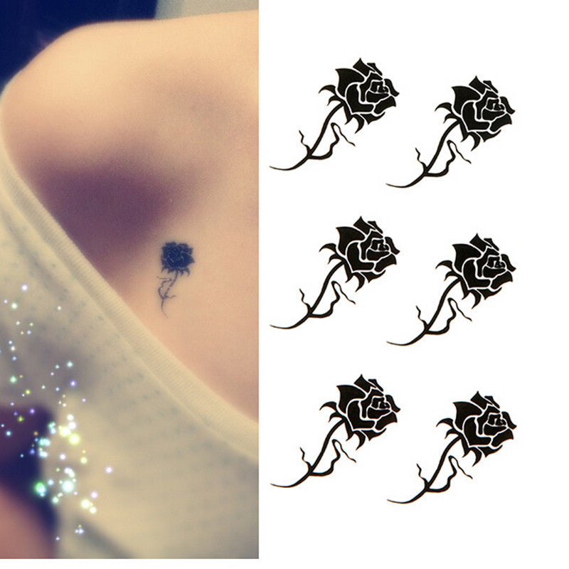 Tattoo flower waterproof temporary tattoos