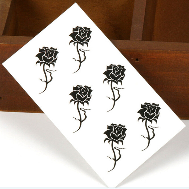 Tattoo flower waterproof temporary tattoos