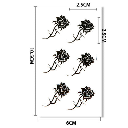 Tattoo flower waterproof temporary tattoos