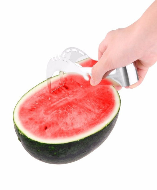 Watermelon slicer peeler cutter - white