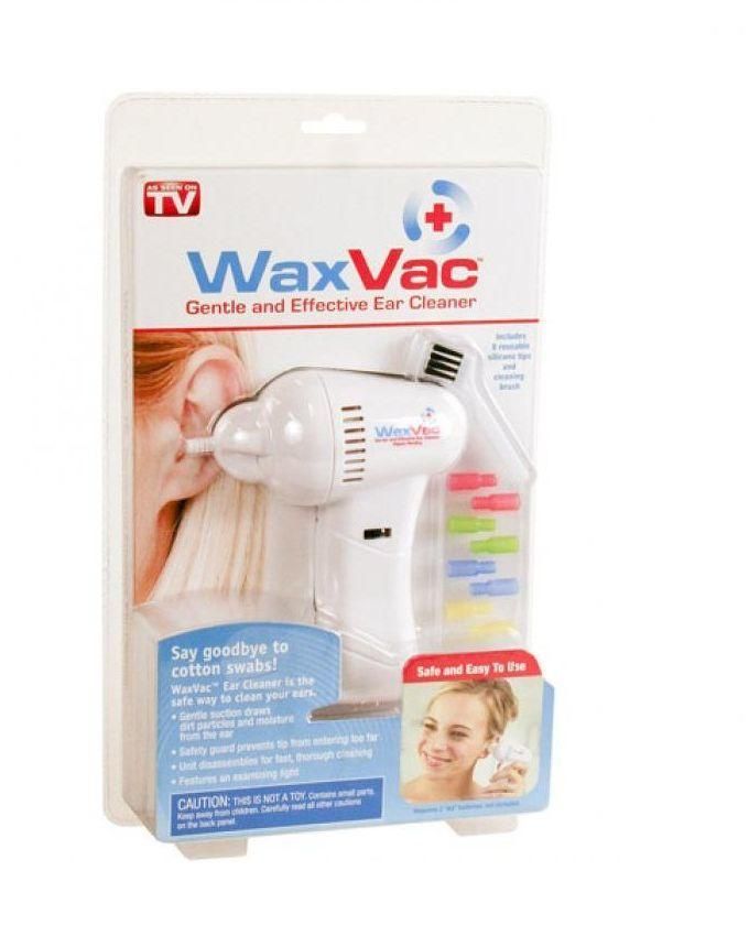 Waxvac ear cleaner