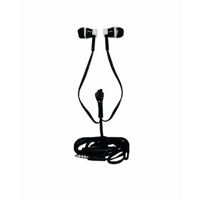 Zipper style handsfree - black