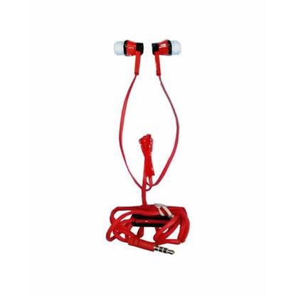 Zipper style handsfree - red