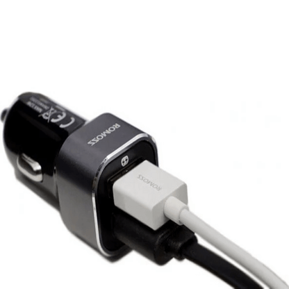 Romoss car charger rocket power 2usb 2.4a am12