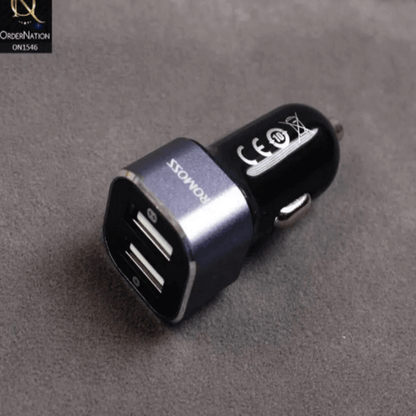 Romoss car charger rocket power 2usb 2.4a am12