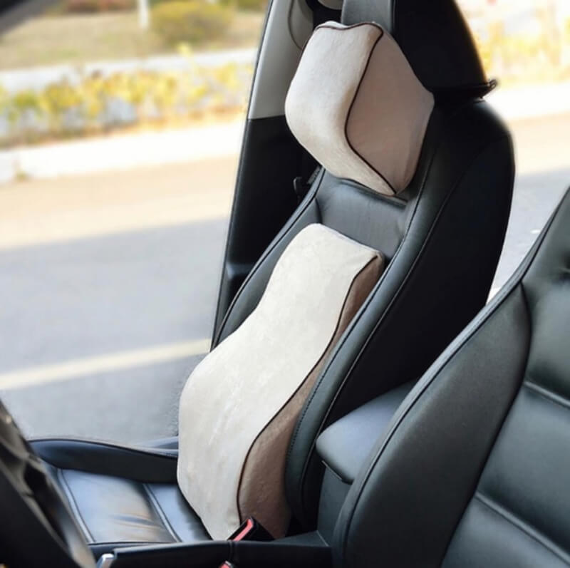 Universal seat support and headrest pillow