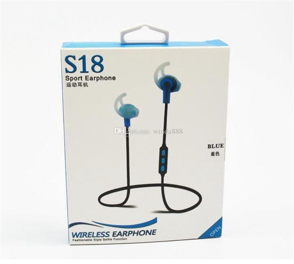 Remax bluetooth s18 wireless sports earphones - black