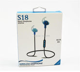Remax bluetooth s18 wireless sports earphones - black