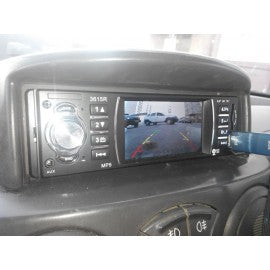 Waterproof 4 led night vision car ccd rear view camera