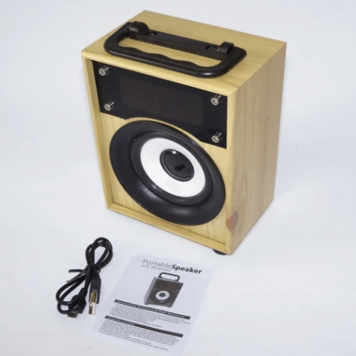 Portable speaker with bluetooth