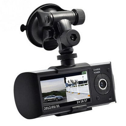 Car video recorder camera- dash cam g-sensor gps dual lens