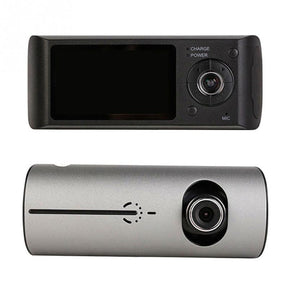 Car video recorder camera- dash cam g-sensor gps dual lens