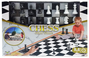 Chess play set - giant game - 60 x 40 cm - 1681 - rong fa