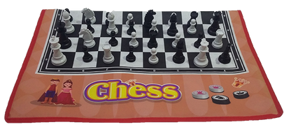 Chess play set - giant game - 60 x 40 cm - 1681 - rong fa
