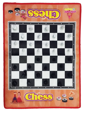 Chess play set - giant game - 60 x 40 cm - 1681 - rong fa