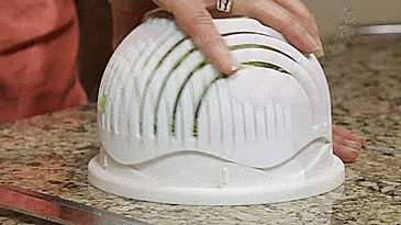 Salad maker bowl cutter