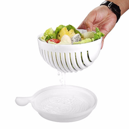 Salad maker bowl cutter