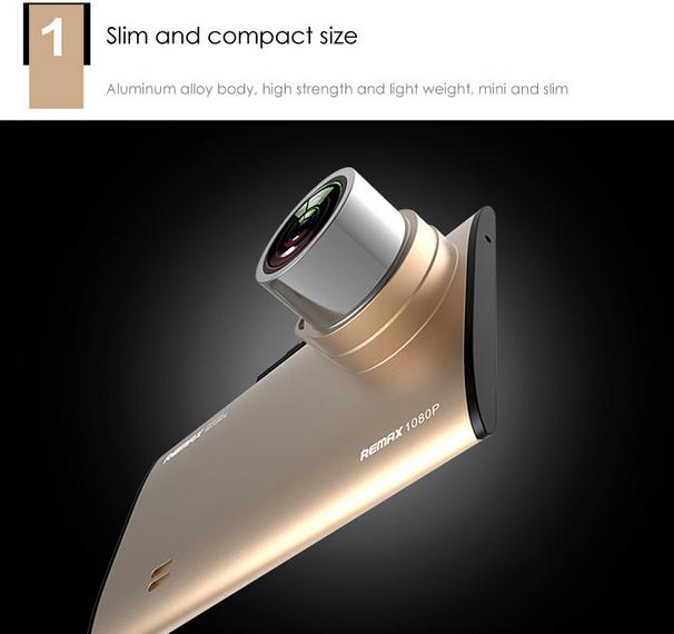 Remax car dashboard 1080p camera